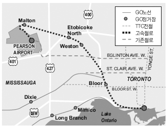 Read more about the article <span class="entry-title-primary">‘공항고속철 프로젝트’ 재시동</span> <span class="entry-subtitle">피어슨공항-토론토 유니언역 연결</span>